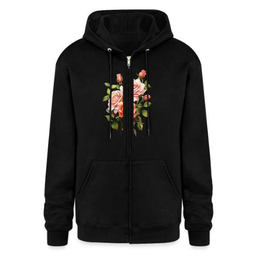 Pink Roses - Champion Unisex Full Zip Hoodie