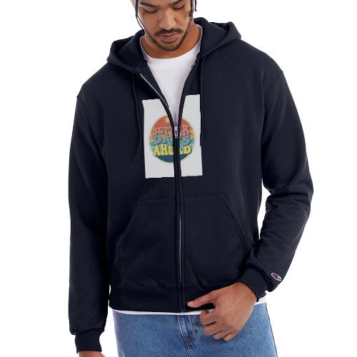 Optimist's Anthem: Better Days Ahead - Champion Unisex Full Zip Hoodie