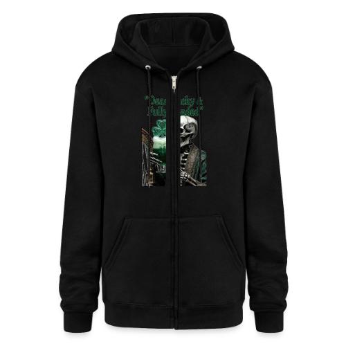 Lucky Skeleton Stout T-Shirt - Champion Unisex Full Zip Hoodie