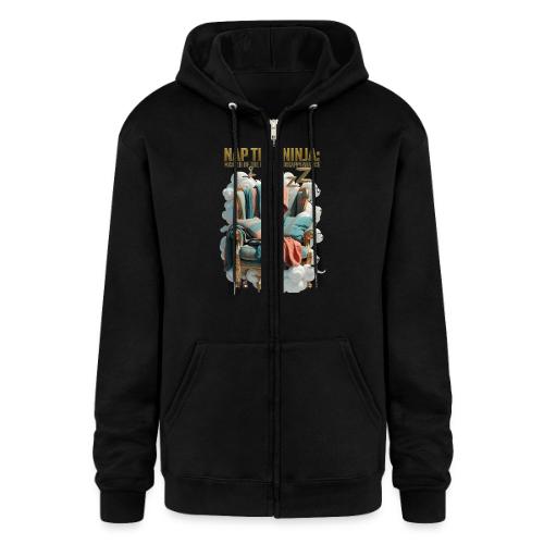 Nap Time Ninja T Shirt - Champion Unisex Full Zip Hoodie