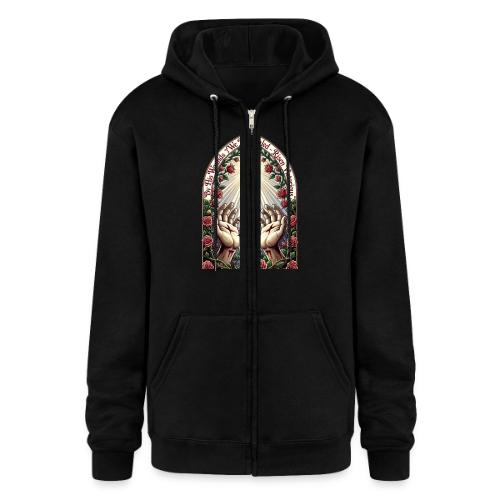 Easter By His Wounds Healed T Shirt, Renewal Gift - Champion Unisex Full Zip Hoodie