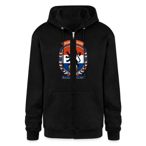 Netherlands Lion Premium T-Shirt, Dutch Flag Gift - Champion Unisex Full Zip Hoodie