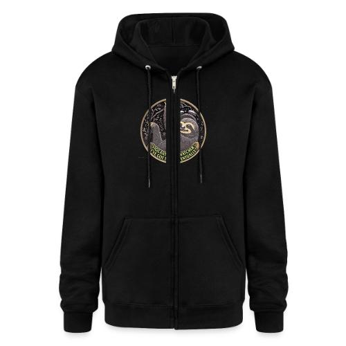 Sloth Home Watcher T Shirt - Champion Unisex Full Zip Hoodie