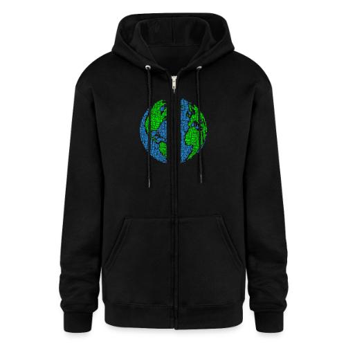 Global PEACE Sphere - Champion Unisex Full Zip Hoodie