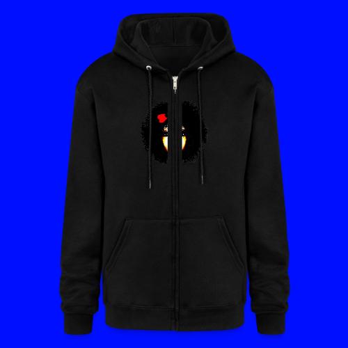 Curly Ashley with pink bow - Champion Unisex Full Zip Hoodie
