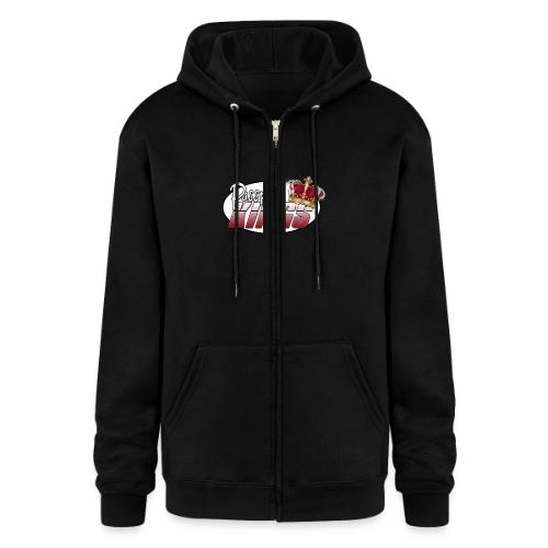 Passportkings white shirt design - Champion Unisex Full Zip Hoodie