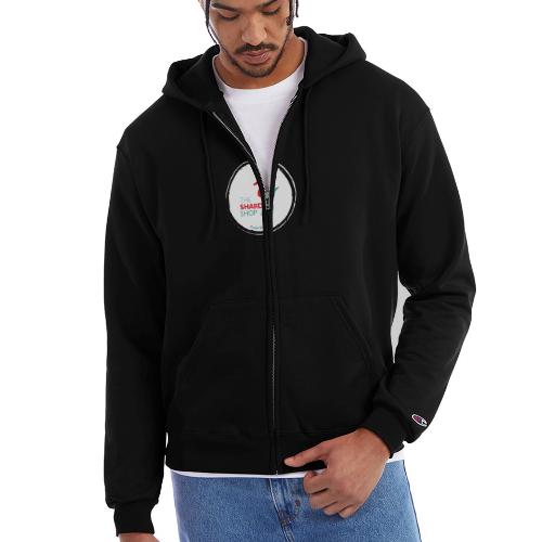 Grayton Beach Circle - Champion Unisex Full Zip Hoodie