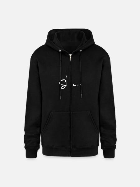Musical Rest Notation - Champion Unisex Full Zip Hoodie - black