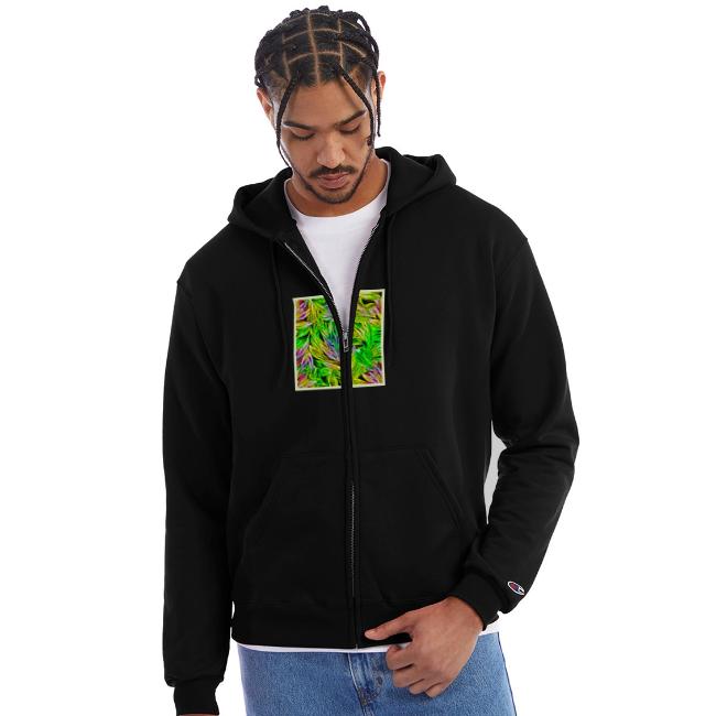 Vibrant Plant Strokes Design