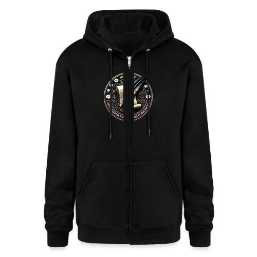 Certified Dad Pun Dispenser T Shirt - Champion Unisex Full Zip Hoodie