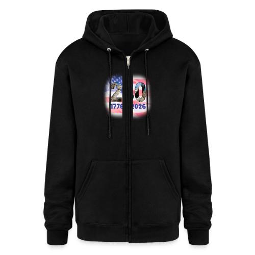 1776 - 2026 | 250 Years USA - Champion Unisex Full Zip Hoodie