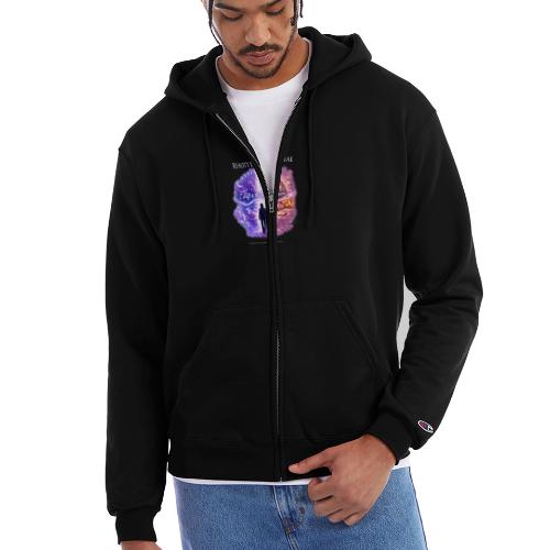 Reality Is Optional Cosmic Reality Shifting Portal - Champion Unisex Full Zip Hoodie
