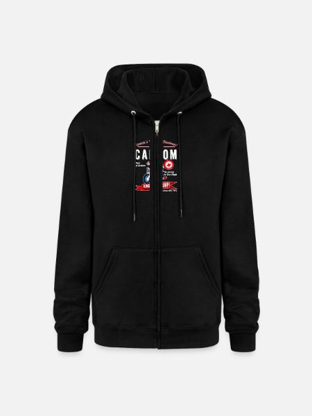 Canada's Best Stuntman Dks - Champion Unisex Full Zip Hoodie - black