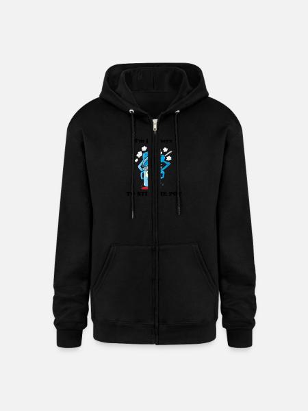 Stir The Pot - Champion Unisex Full Zip Hoodie - black
