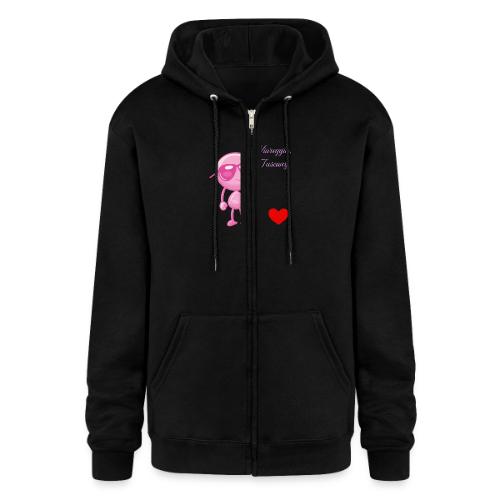 Smoon City_Viareggio Tuscany Pink - Champion Unisex Full Zip Hoodie