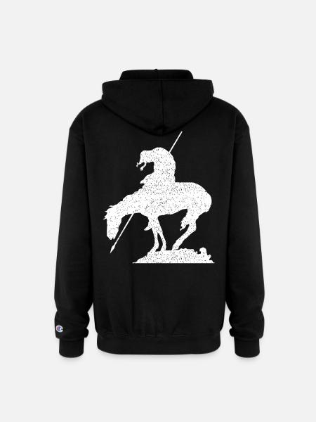 The horseman trail end - Champion Unisex Full Zip Hoodie - black