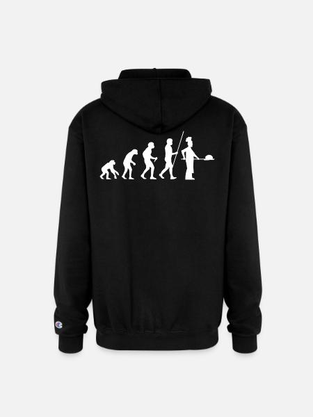 Baker Evolution - Champion Unisex Full Zip Hoodie - black