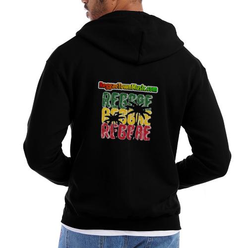 Rasta style reggae music design with classic roots - Veste à capuche Champion Unisexe