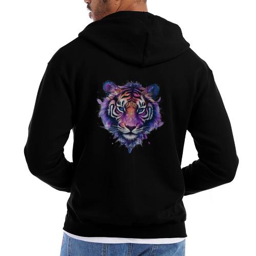 Mystic Violet Tiger - Champion Unisex Full Zip Hoodie