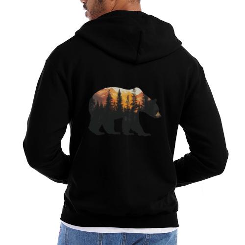 Bear: Sunset Guardian - Champion Unisex Full Zip Hoodie