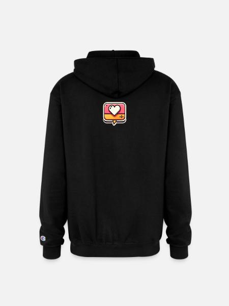 Bubble - Champion Unisex Full Zip Hoodie - black