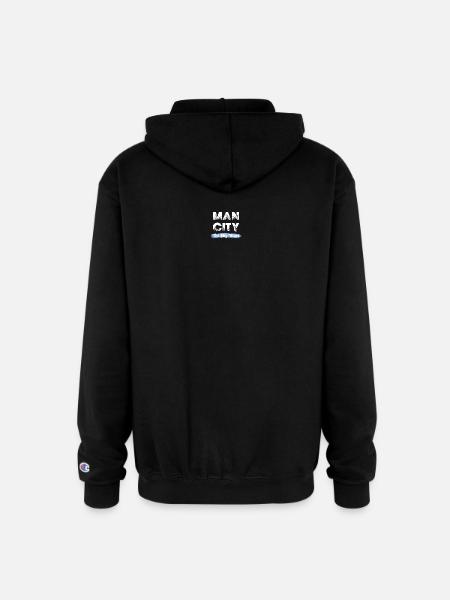 man_city - The Sky Blues - Champion Unisex Full Zip Hoodie - black