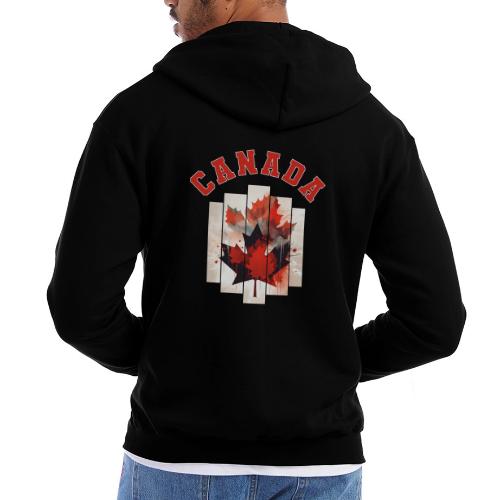 Heart of Canada Art - Champion Unisex Full Zip Hoodie