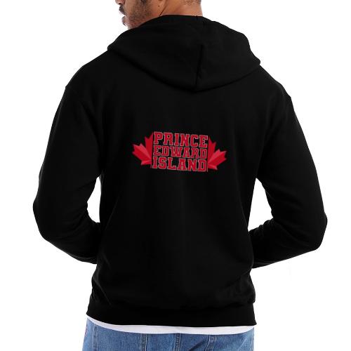 Prince Edward Island with maple leaf - Champion Unisex Full Zip Hoodie