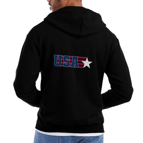 Star Stripe USA - Champion Unisex Full Zip Hoodie