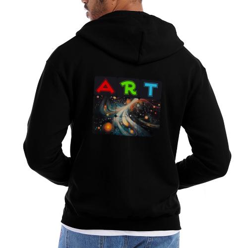 Swirls of Colorful Art - Champion Unisex Full Zip Hoodie