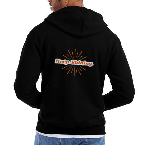 Keep Shining: Radiant Energy Design - Champion Unisex Full Zip Hoodie