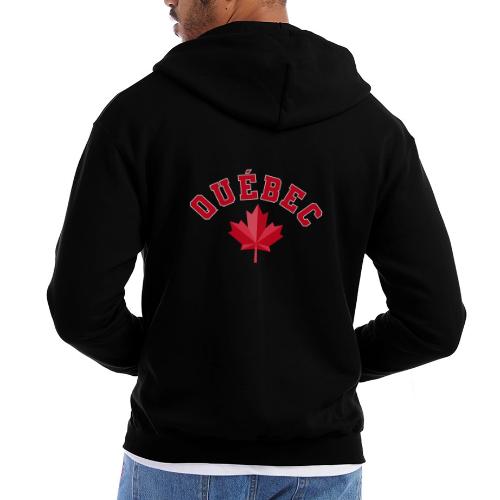 Quebec with maple leaf - Champion Unisex Full Zip Hoodie