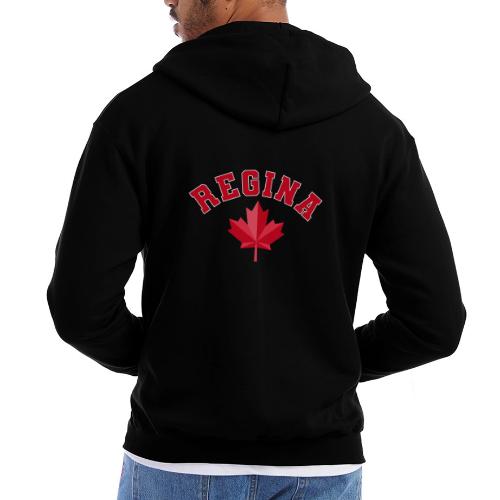 Regina with maple leaf - Champion Unisex Full Zip Hoodie