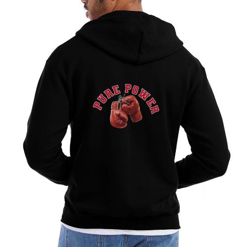 Boxing: Pure Power Punch - Champion Unisex Full Zip Hoodie