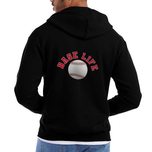 Baseball: Base Life Vibes - Champion Unisex Full Zip Hoodie