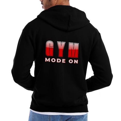 Gym Mode On Fitness Typography Design - Champion Unisex Full Zip Hoodie
