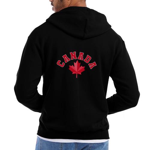 Canada with maple leaf - Champion Unisex Full Zip Hoodie