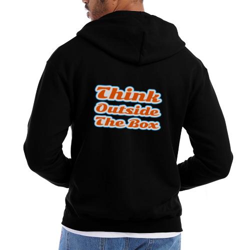 Think Outside the Box — Creative Mindset Script - Champion Unisex Full Zip Hoodie