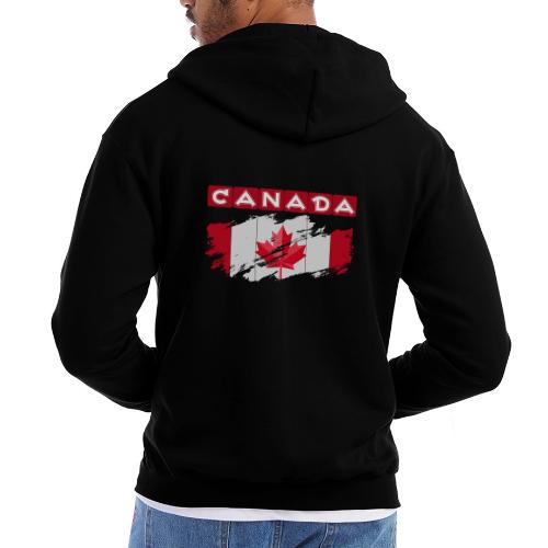 Canada, Inspired by the Canadian flag - Champion Unisex Full Zip Hoodie
