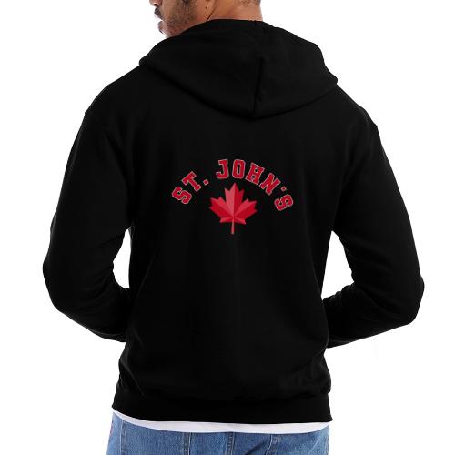 St. John's with maple leaf - Champion Unisex Full Zip Hoodie