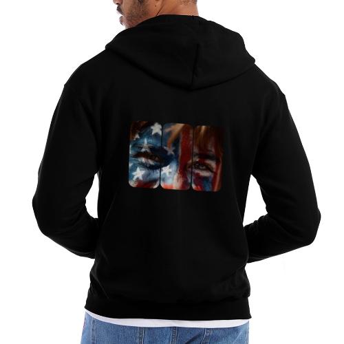 USA: Stars in Their Eyes - Champion Unisex Full Zip Hoodie