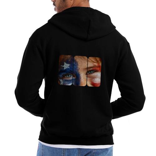 USA: Patriot Gaze - Champion Unisex Full Zip Hoodie