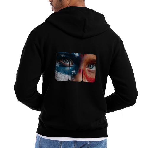 USA: Star-Spangled Glance - Champion Unisex Full Zip Hoodie