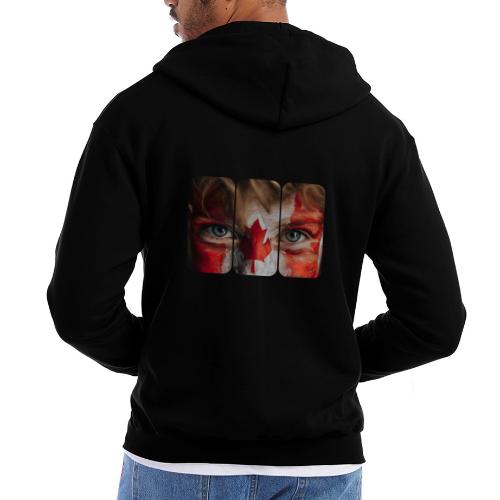 Canada: Maple Leaf Gaze - Champion Unisex Full Zip Hoodie