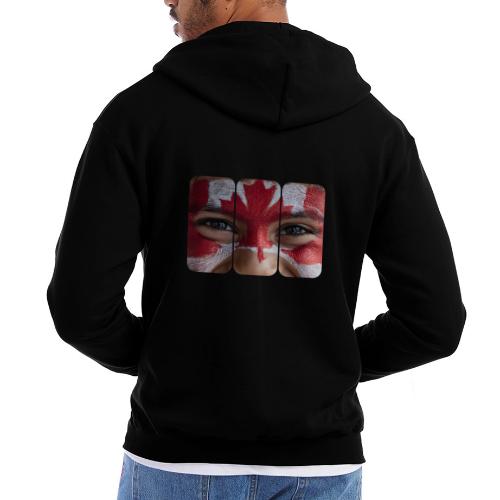 Proudly Canadian - Champion Unisex Full Zip Hoodie