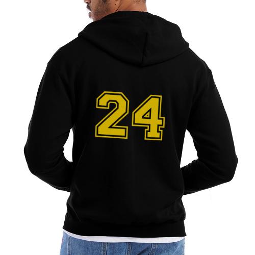 Number 24 in a classic athletic collegiate font - Champion Unisex Full Zip Hoodie