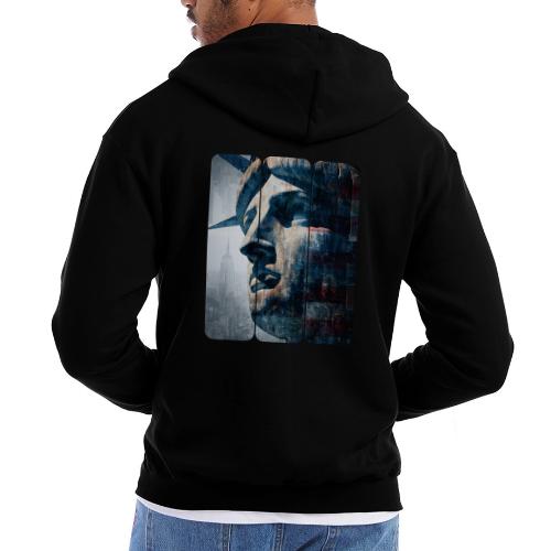 USA: Urban Liberty Triptych - Champion Unisex Full Zip Hoodie