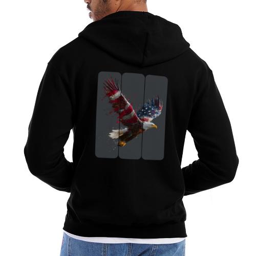 USA: Freedom in Flight - Champion Unisex Full Zip Hoodie