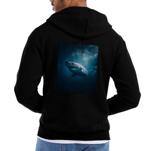 Great White Shark Ocean Design - Champion Unisex Full Zip Hoodie