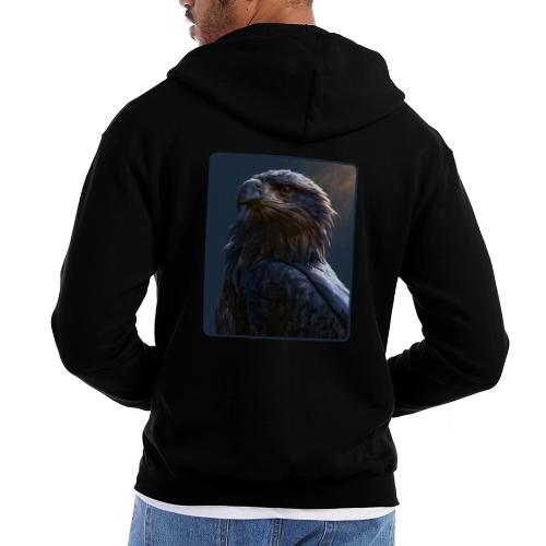 Majestic Eagle Cinematic Portrait Design - Champion Unisex Full Zip Hoodie